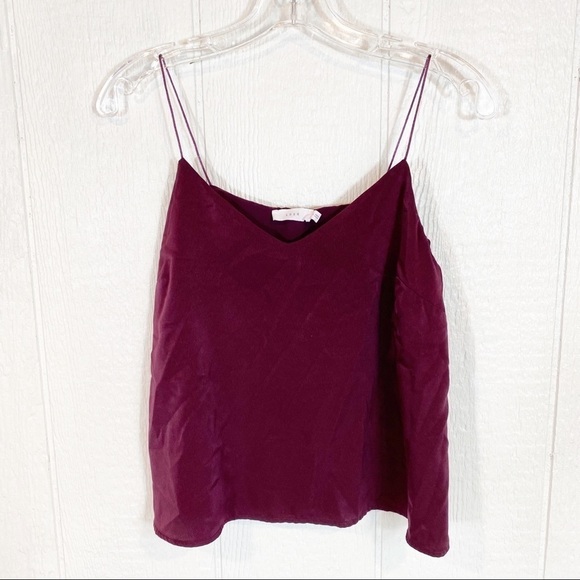 Lush Maroon Red Spaghetti Strap Top Small - Picture 5 of 5
